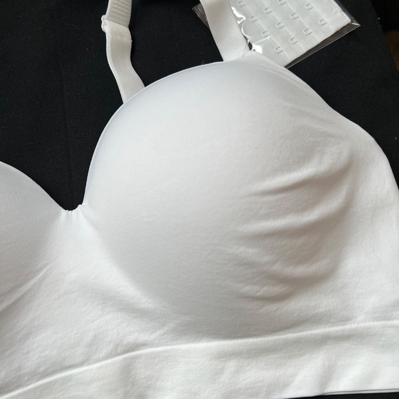 Truekind Bra Supportive Comfort Wireless Shaping White 2XL New w. Bra Extender - Picture 2 of 7